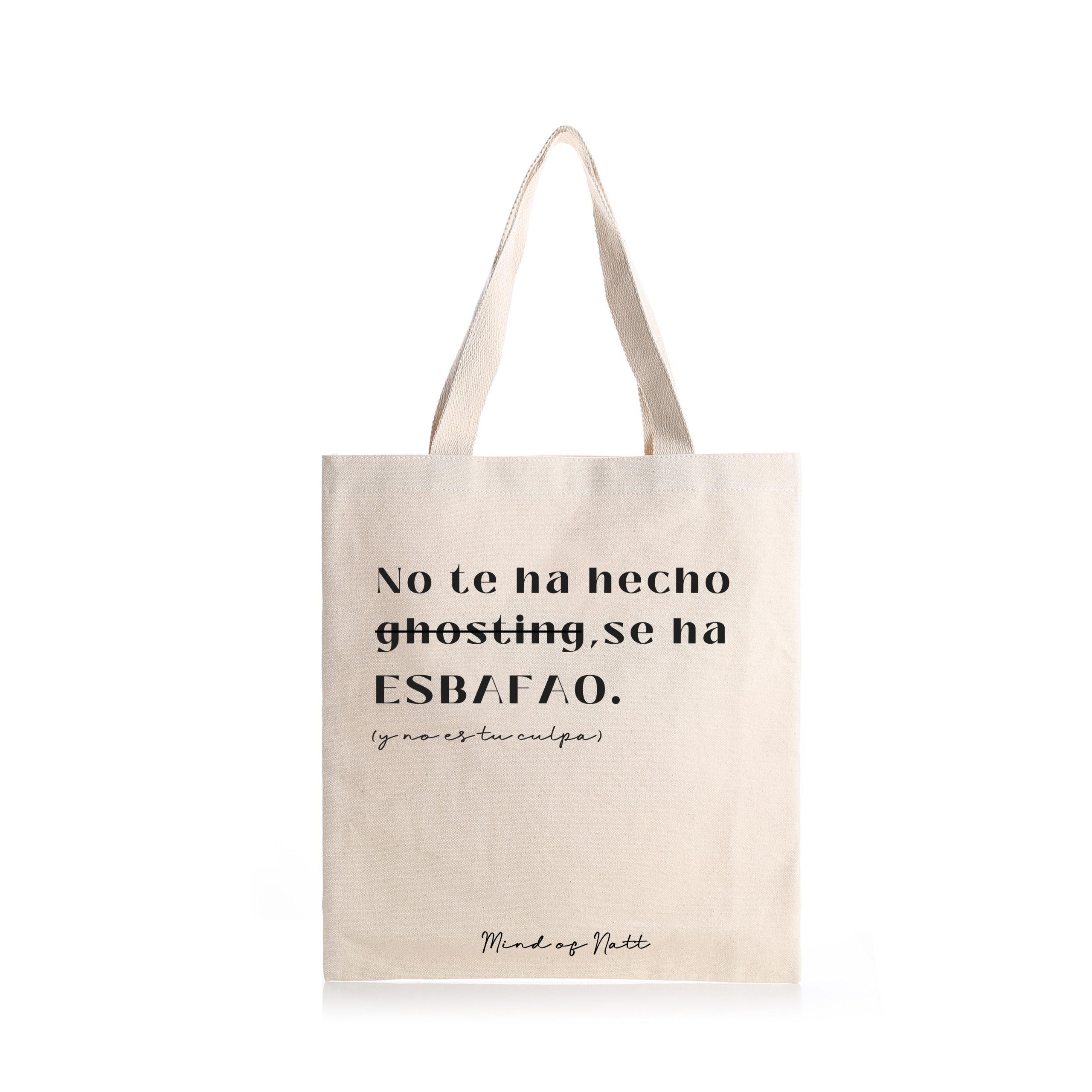 Tote bag Algodón Orgánico "Esbafao" - Imagen 2