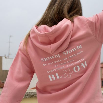 Sudadera Algodón orgánico “Bloom”