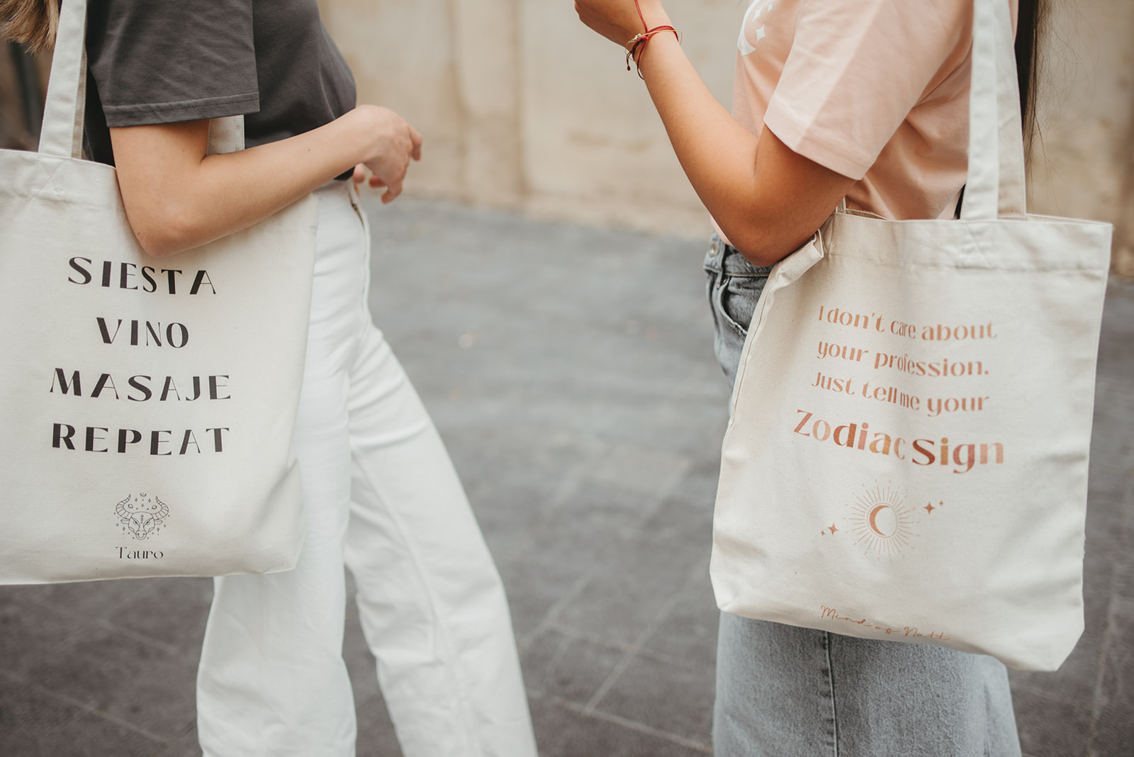 Tote bag Algodón Orgánico Signo del Zodíaco "Tauro" - Imagen 3