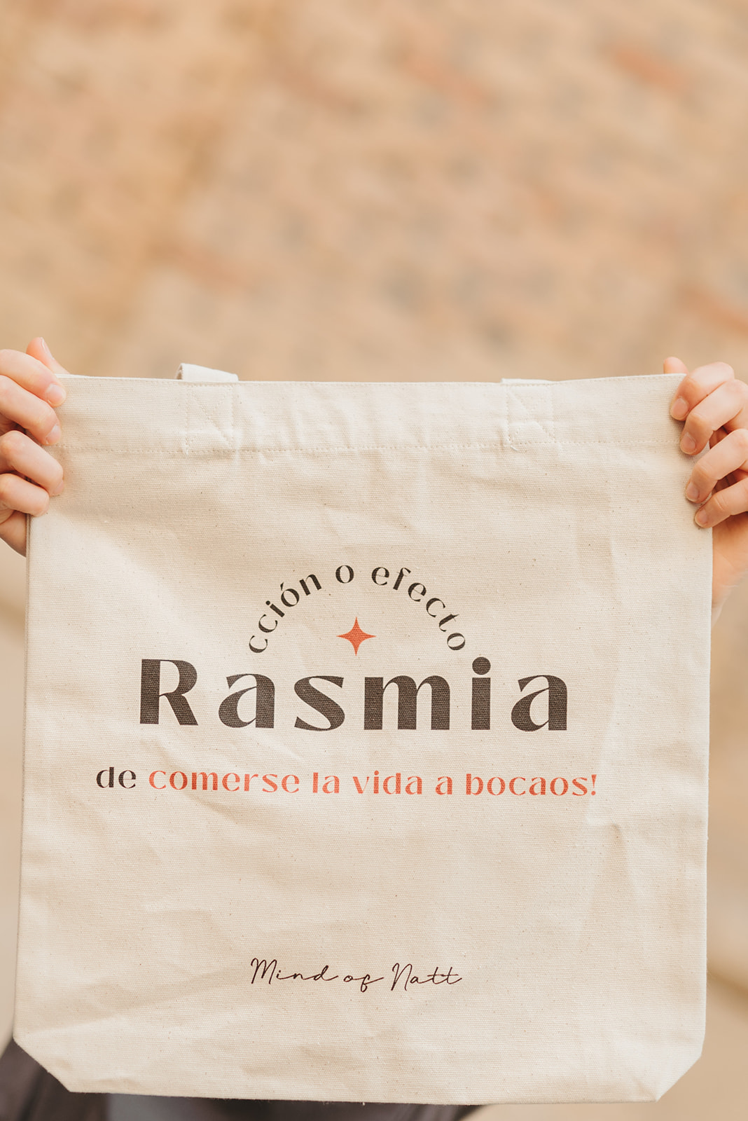 Tote bag Algodón Orgánico "Rasmia" - Imagen 2