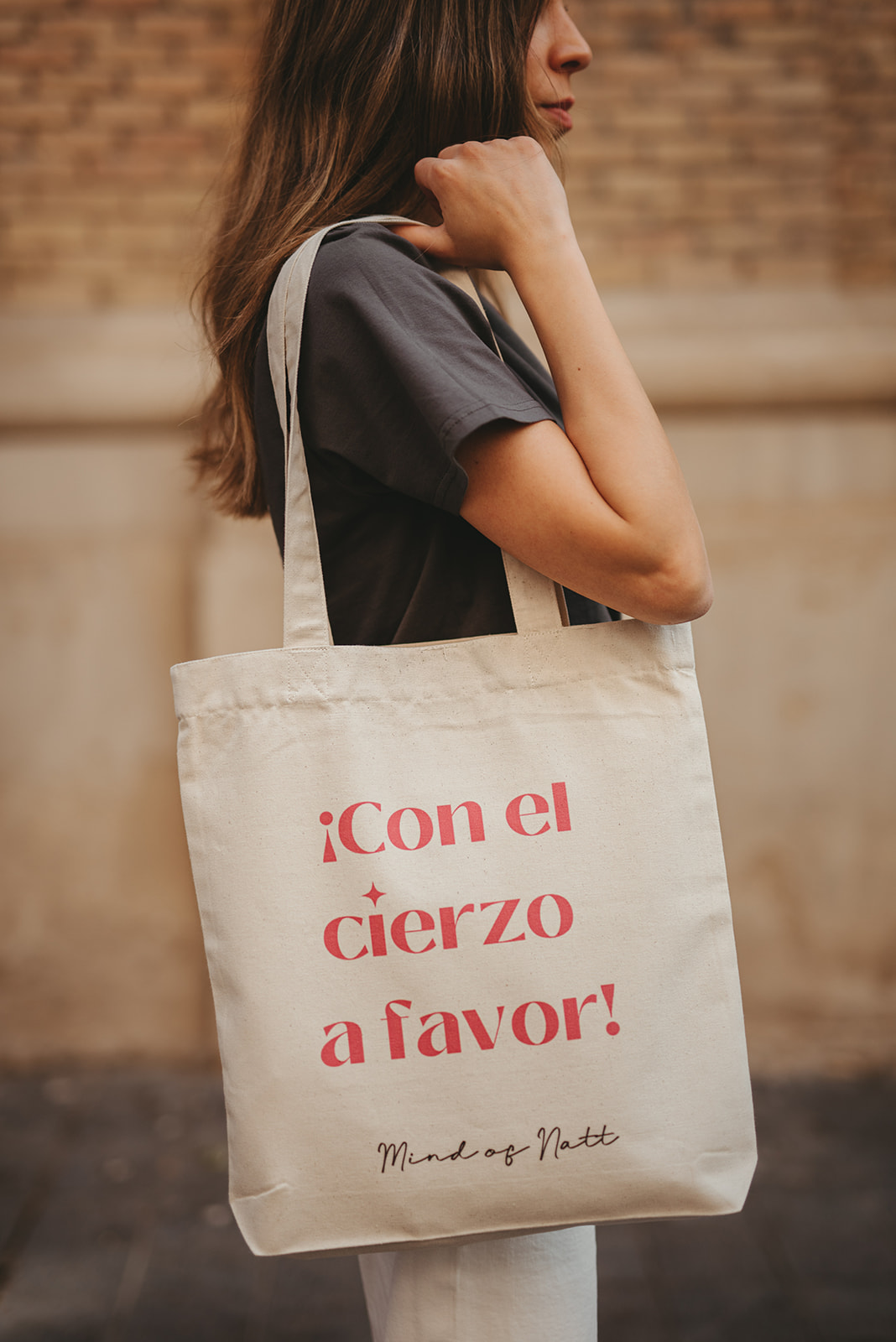 Tote bag Algodón Orgánico "Cierzo" - Imagen 2