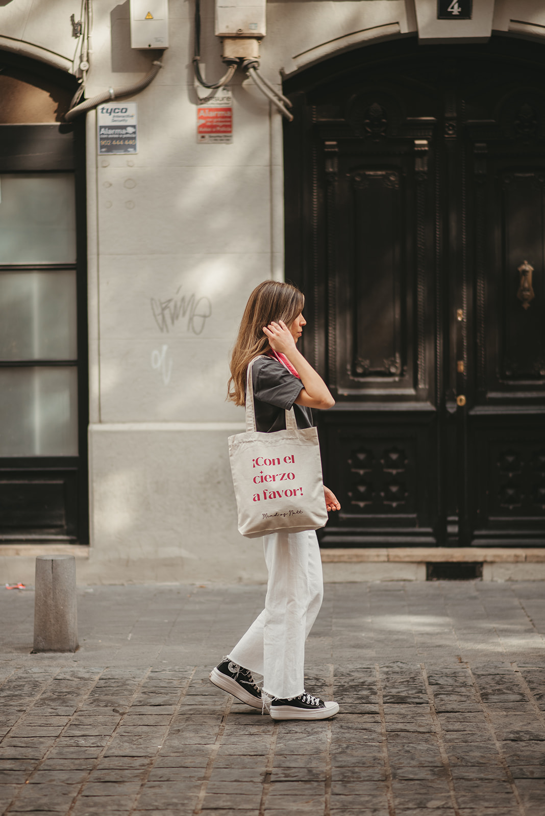 Tote bag Algodón Orgánico "Cierzo" - Imagen 3