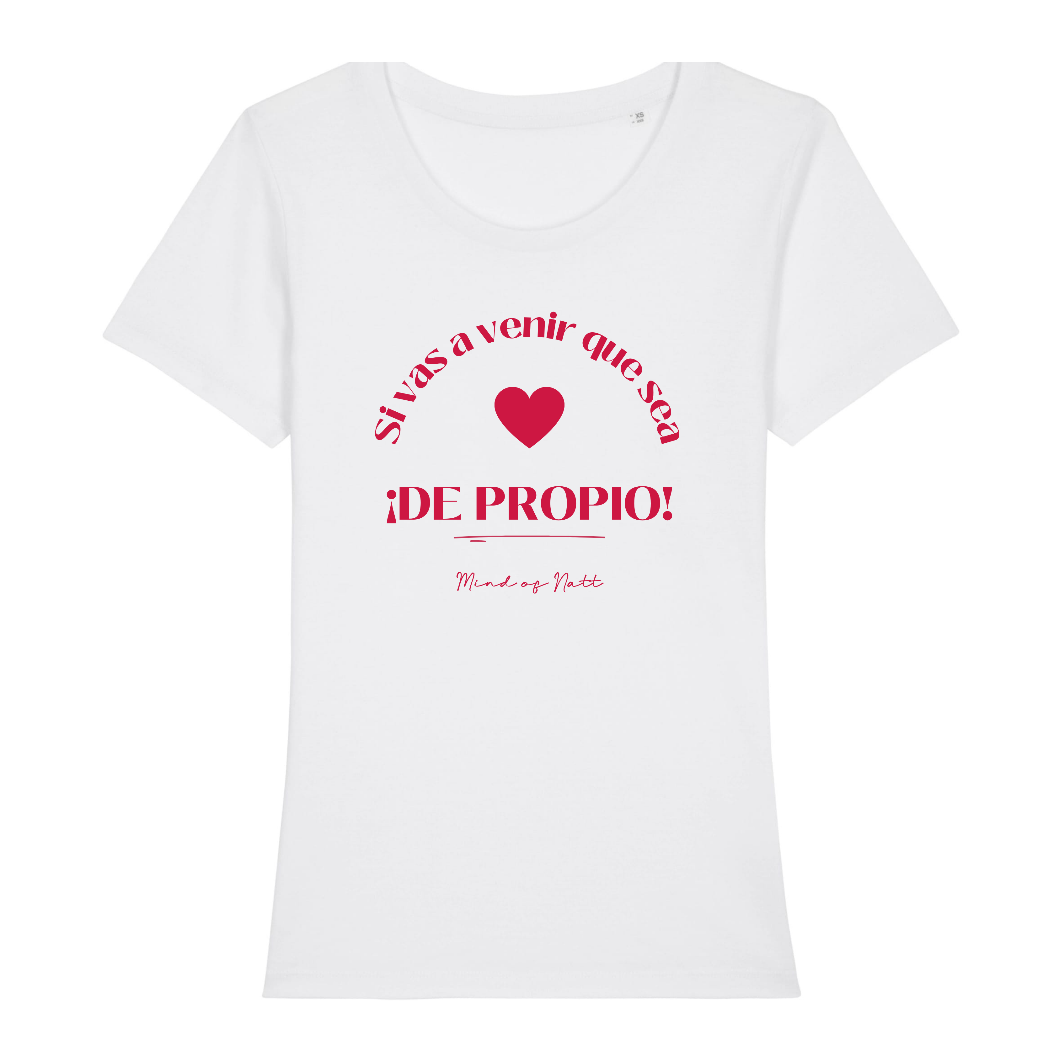 Camiseta Algodón Orgánico chica "Ir de propio" - Imagen 2