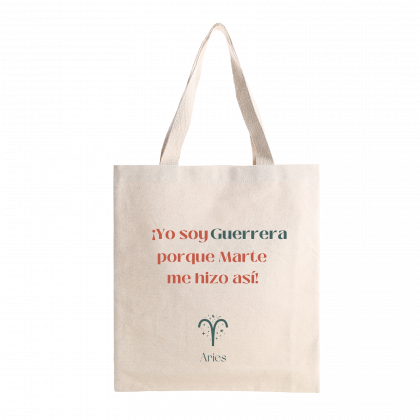 Tote bag Algodón Orgánico "Aries"