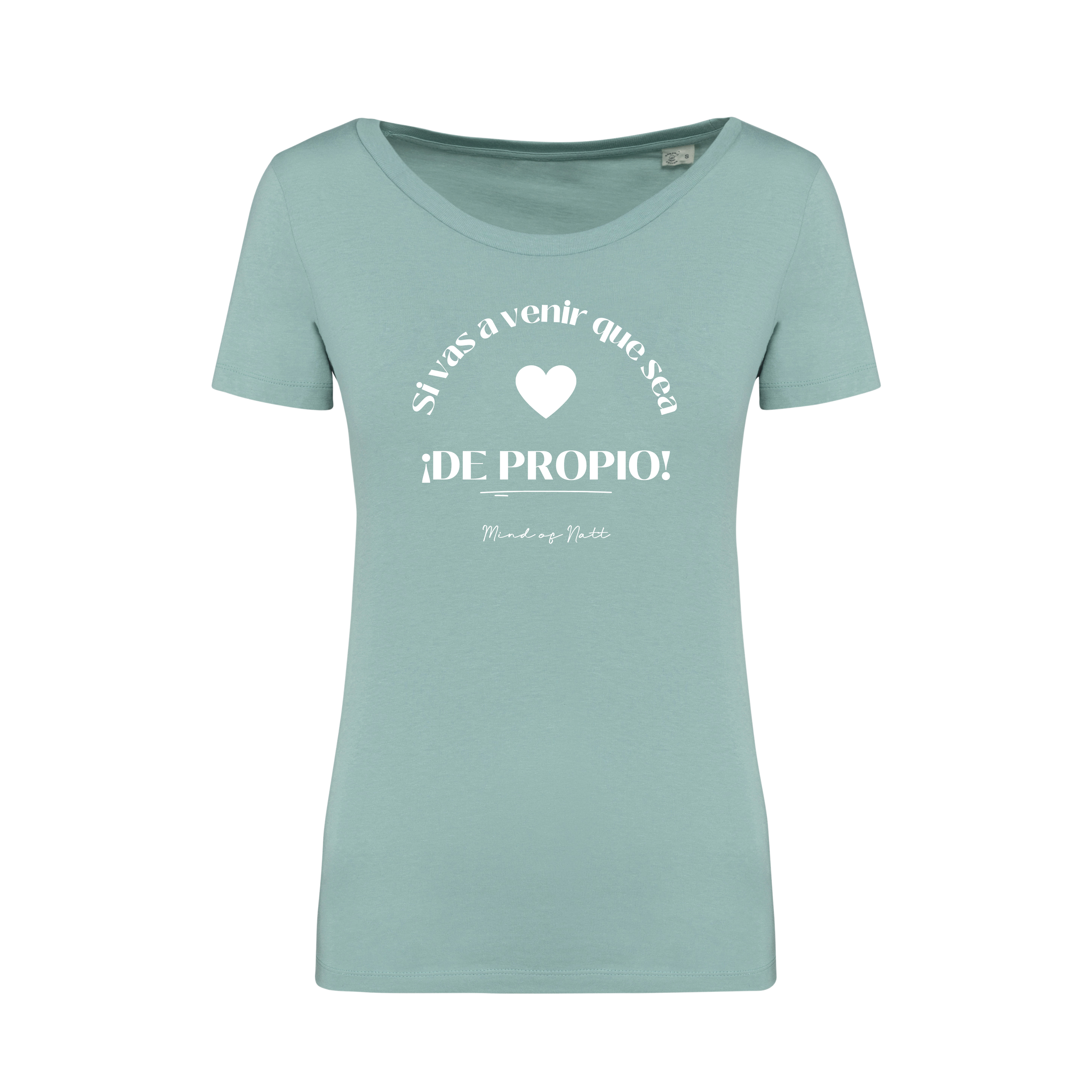 Camiseta Algodón Orgánico chica "Ir de propio" - Imagen 3