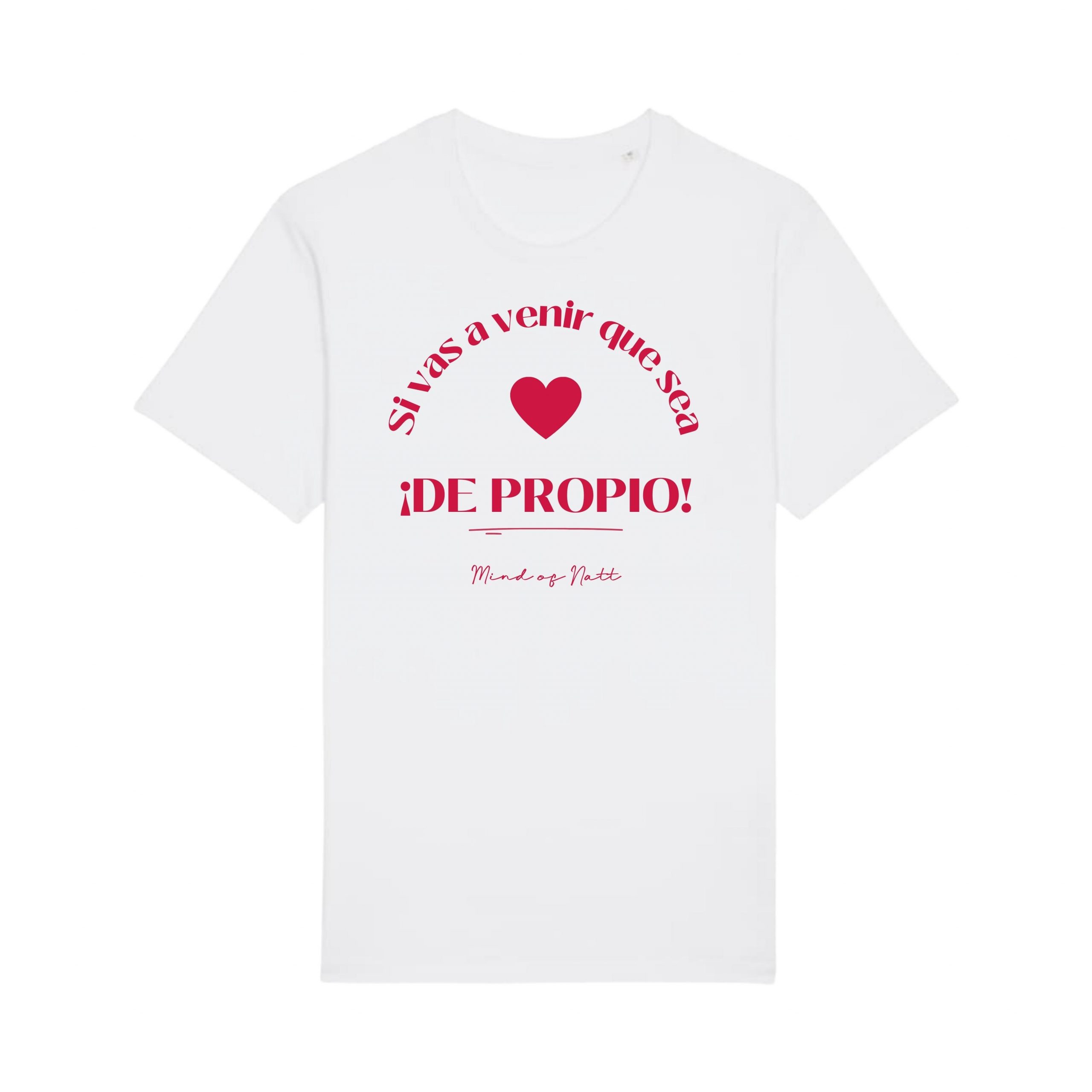Camiseta Algodón Orgánico "Ir de propio" unisex - Imagen 2