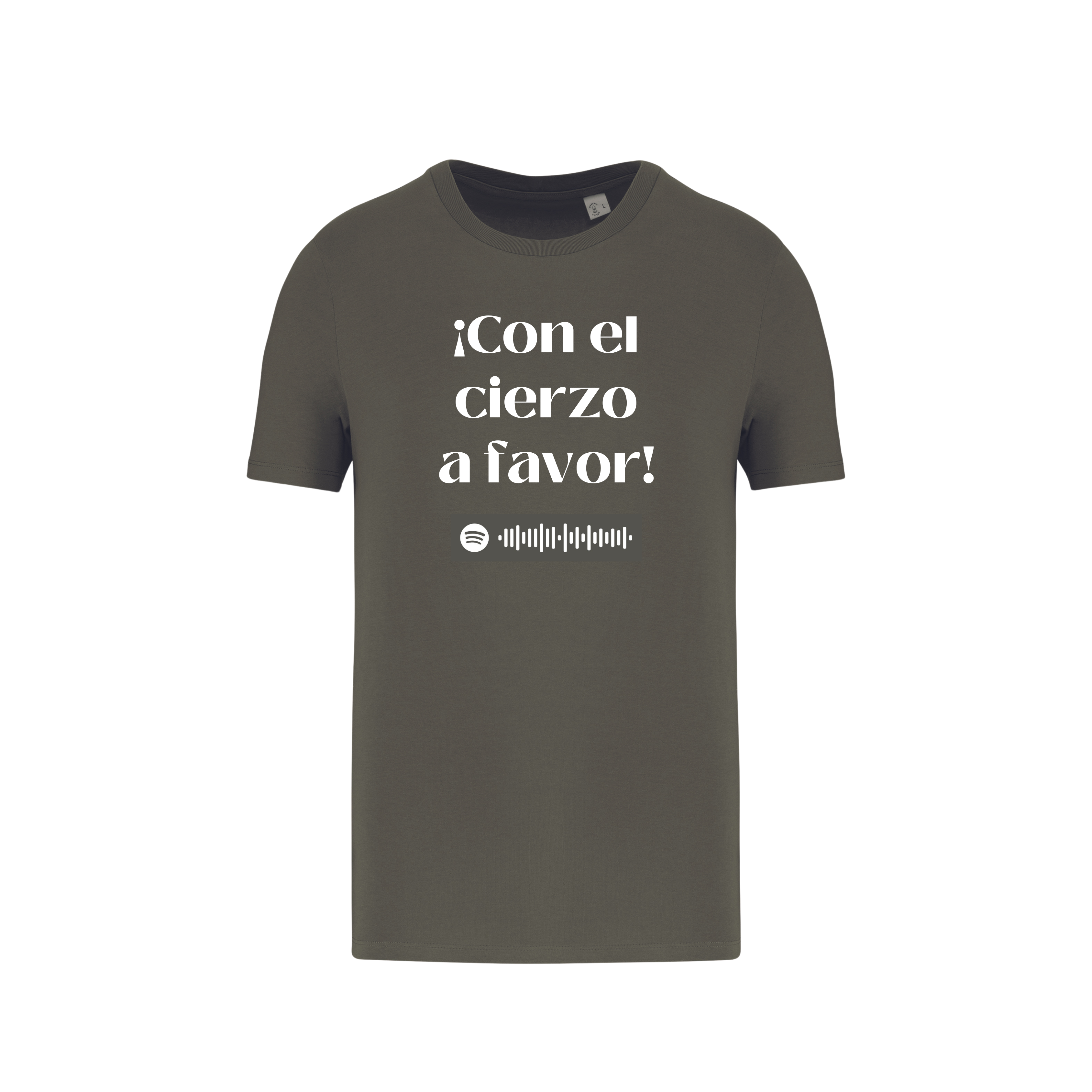 Camiseta Algodón Orgánico "Con el cierzo a favor" Unisex - Imagen 2