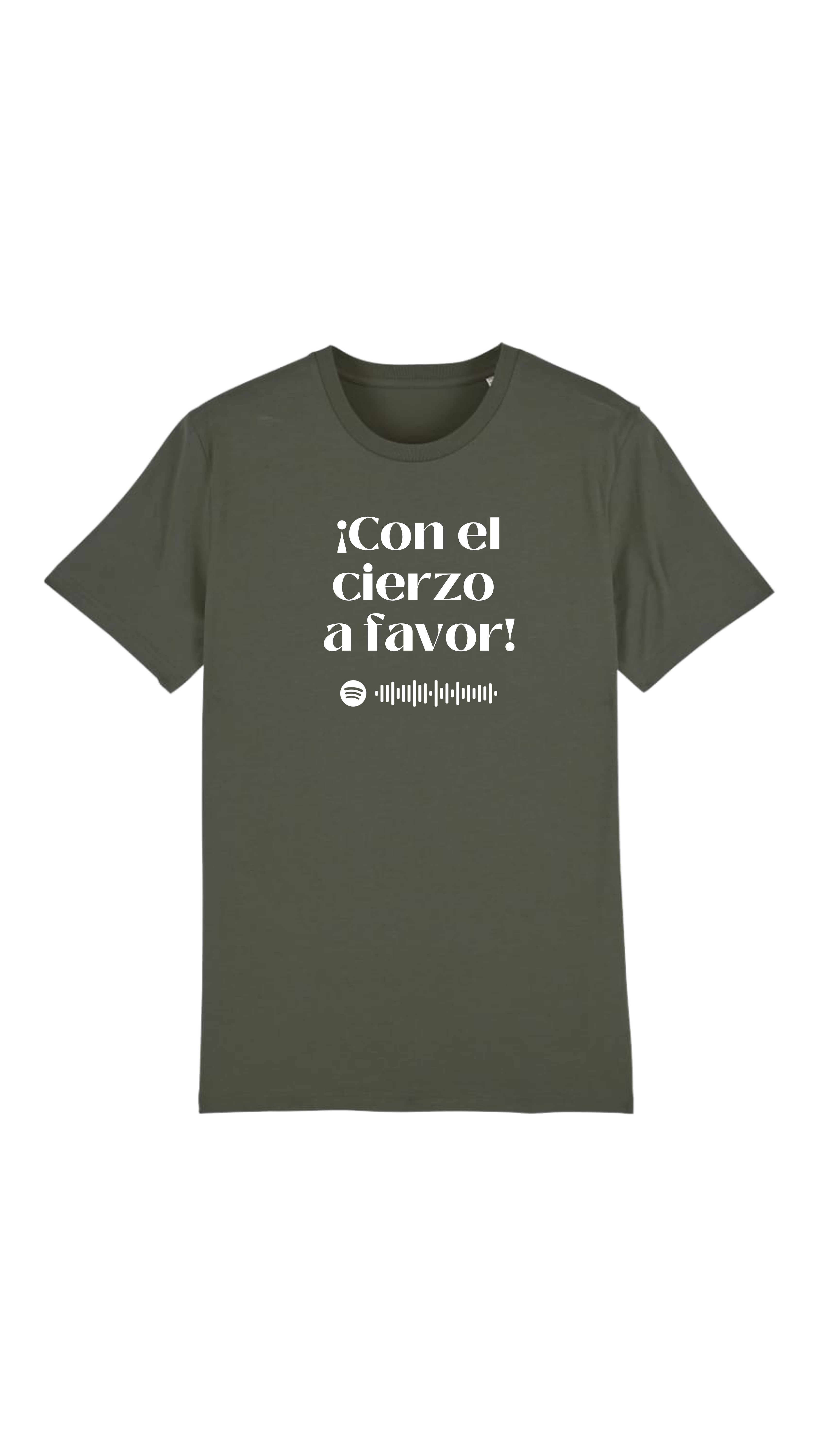 Camiseta Algodón Orgánico "Con el cierzo a favor" Unisex