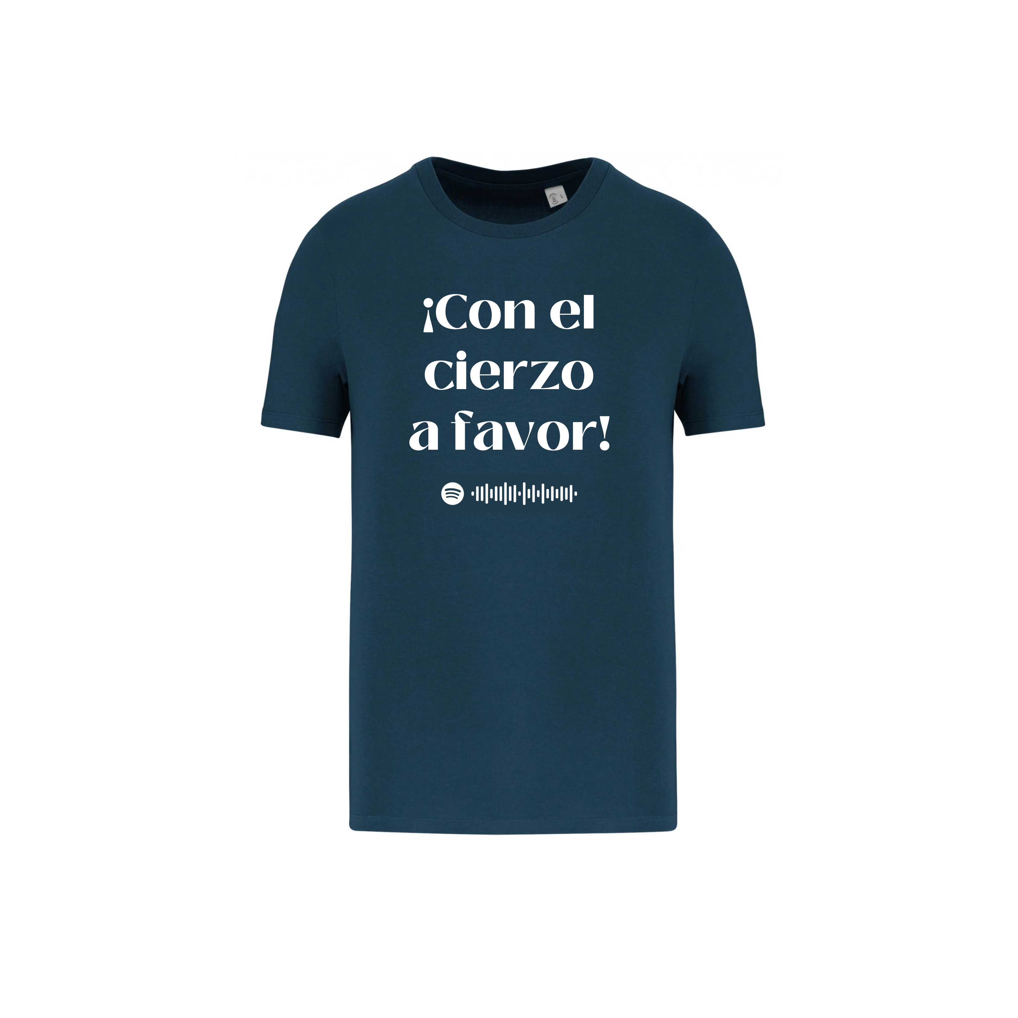 Camiseta Algodón Orgánico "Con el cierzo a favor" Unisex - Imagen 5