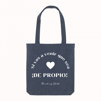 Tote bag Denim "Ir de Propio"