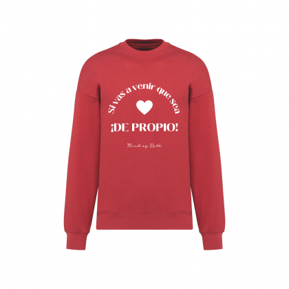 SUDADERA OVERSIZE "IR DE PROPIO"