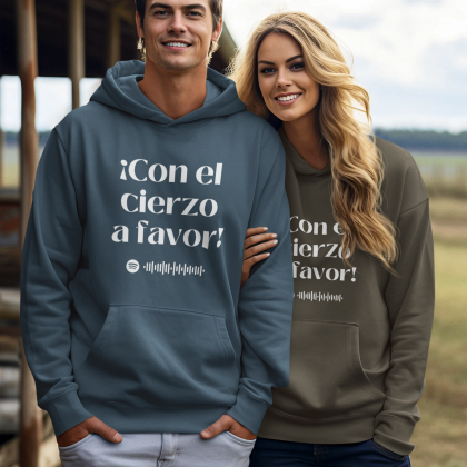 SUDADERA CON CAPUCHA "CIERZO"