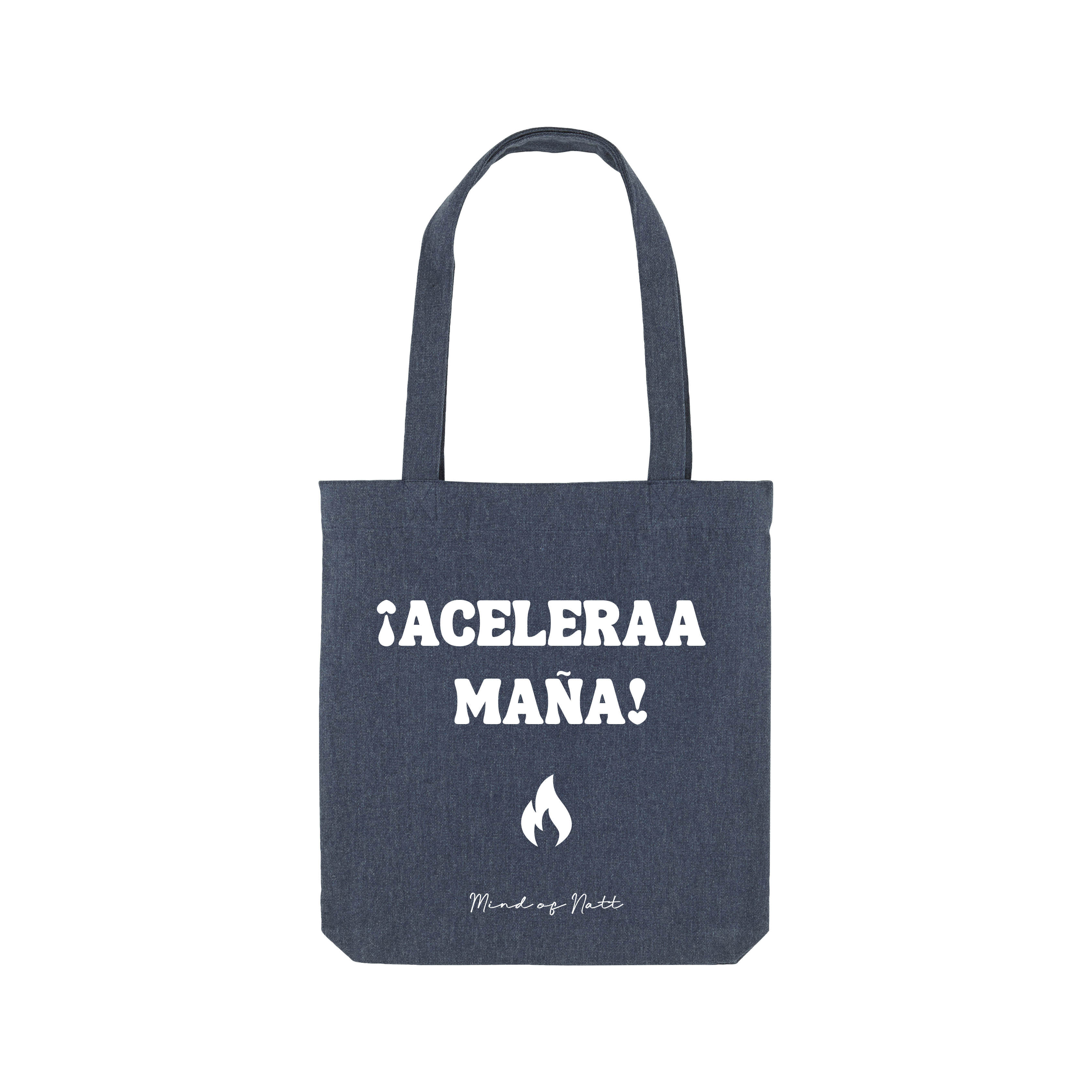 Tote bag Algodón Orgánico "Aceleraaa Maña" - Imagen 2