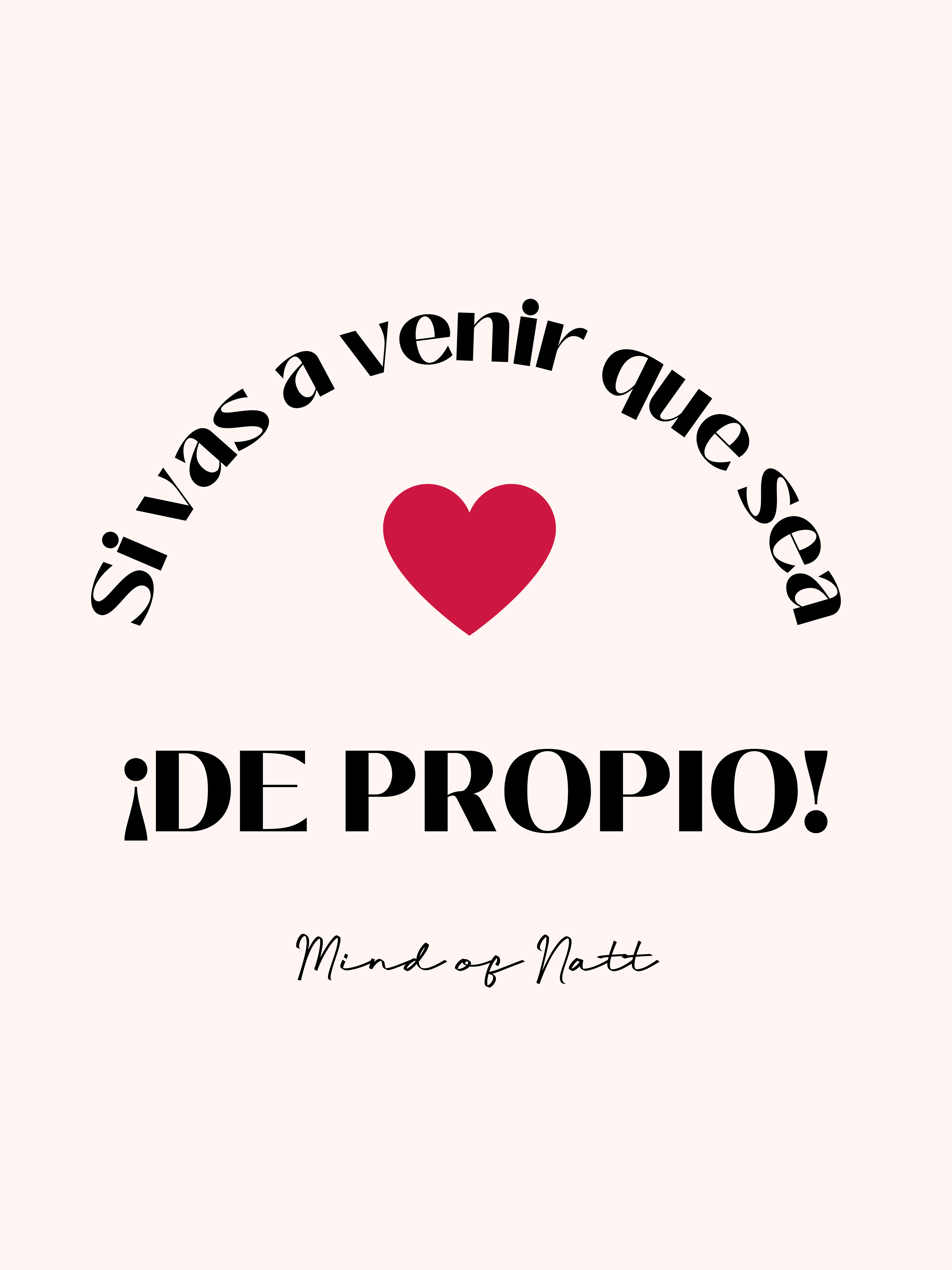 LÁMINA "IR DE PROPIO"