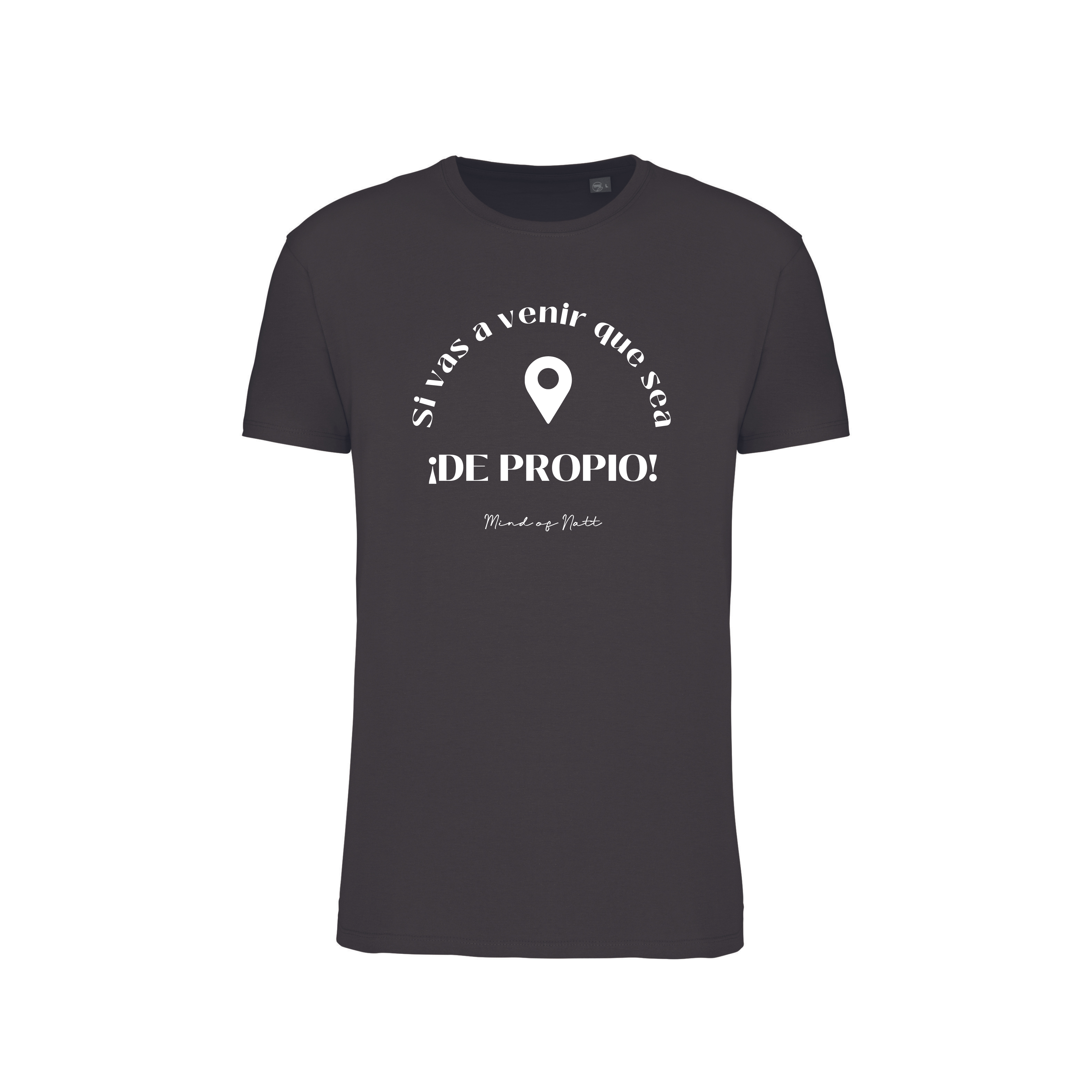 CAMISETA ALGODÓN ORGÁNICO "IR DE PROPIO" UBICACIÓN - Imagen 2