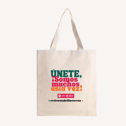 TOTE BAG SOLIDARIA "ÚNETE, SOMOS MUCHOS ESTA VEZ"❤️