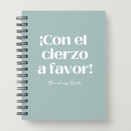 CUADERNO "CON EL CIERZO A FAVOR"