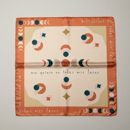 PAÑUELO "FASES LUNA"