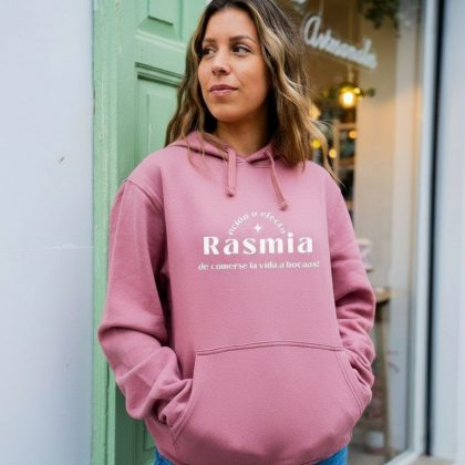 SUDADERA ROSA  "RASMIA"