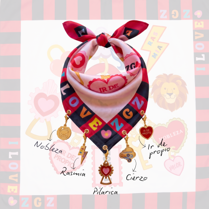 ✨ PACK COLECCIONISTA Pañuelo Joya + 5 Charms✨